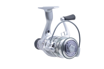 Fishing reel isolated on white background