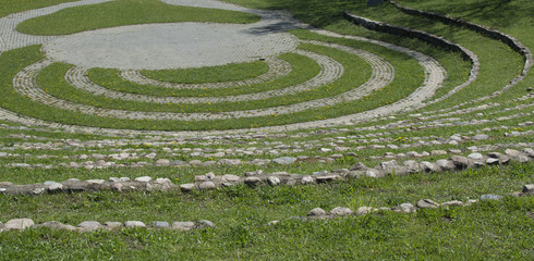 A stone amphitheatre