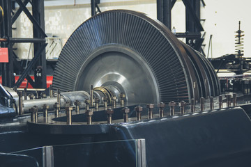 Electric turbine in a factory © nvphoto