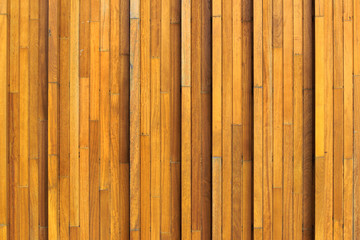 Yellow wooden planks and panels background