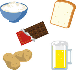 糖質の多い食品