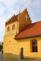 
Allinge kirke from 1500 on the island Bornholm. Denmark