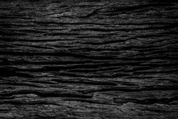Black wood textured close up background.