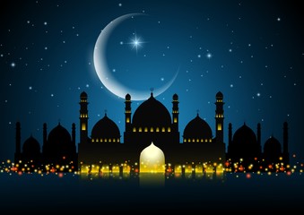 Abstract background for ramadan kareem