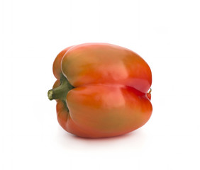 Red pepper isolated on white background
