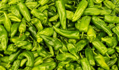 green peper chili. background