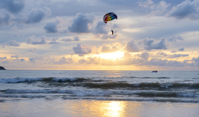 Parasailing Patong Phuket Thailand