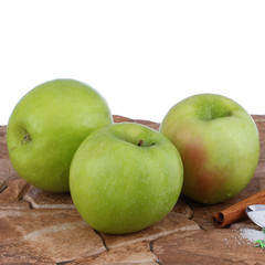 Fresh fruit on the chopper