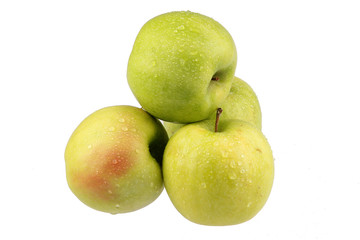 Fresh fruit on the chopper