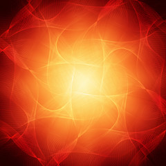 Abstract shining motion waves background