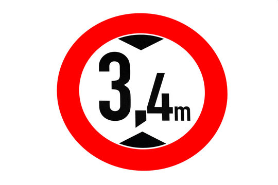 Maximal Durchfahrtsh&ouml;he 3,4 Meter