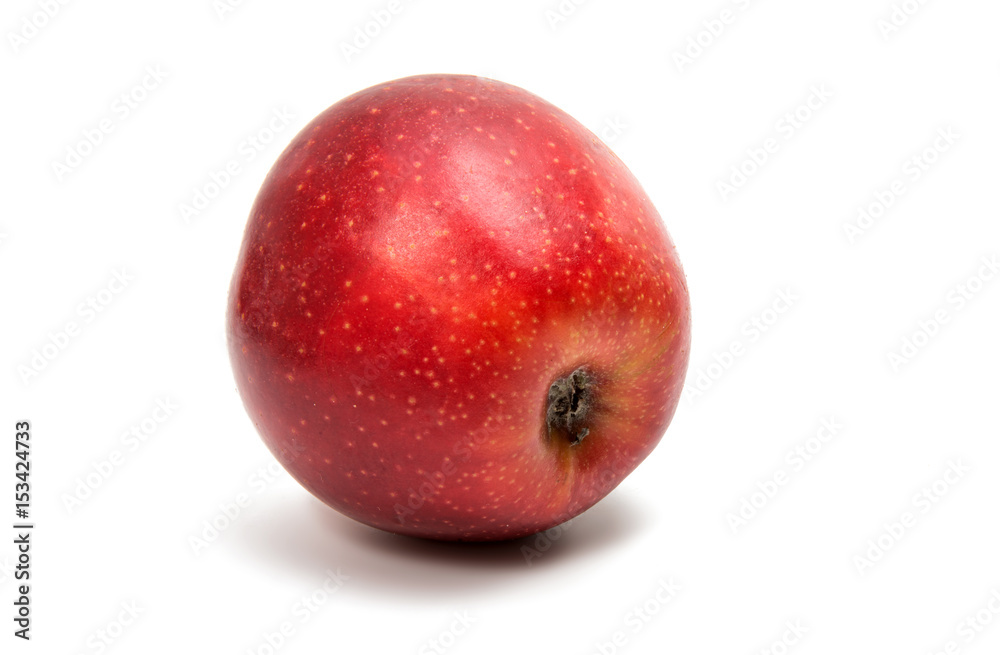 Wall mural red apple isolated