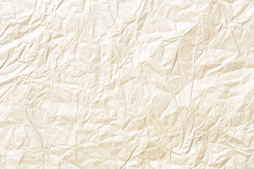 Old crumpled paper texture