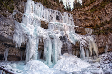 Frozen Waterfall Vallesinella Trentino