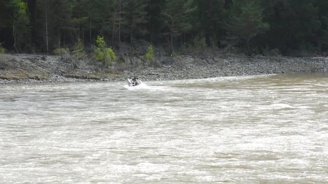 boat River Katun Altai