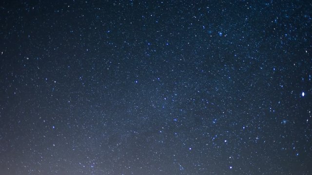 Milky Way Galaxy Spring Sky 25 Time Lapse Stars and Meteors