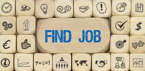 Find Job / Würfel mit Symbole