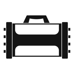 Welding machine icon simple