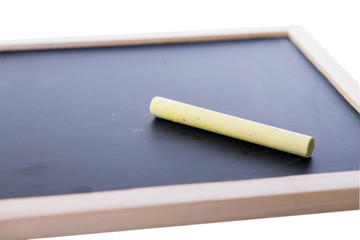 chalkboard isolated on white background