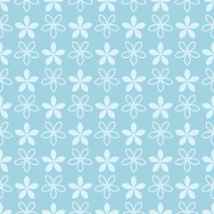 Seamless floral background for textile, wallpapers