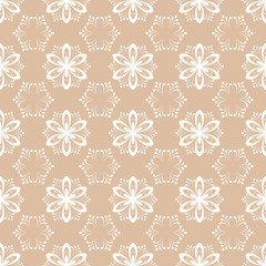 Seamless floral background for textile, wallpapers