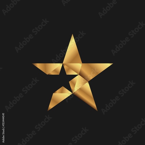 "Gold Star Logo" Stock image and royalty-free vector files on Fotolia