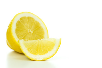 Frische Zitrone, Zitronenscheibe