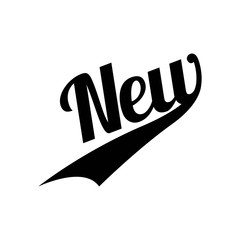 New Text with Swoosh