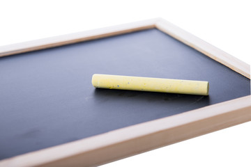 chalkboard isolated on white background