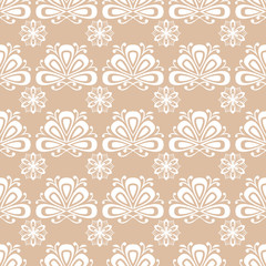 Fototapeta premium Seamless floral background for textile, wallpapers