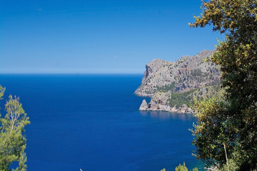 Fototapeta na wymiar Landscape view Mallorca