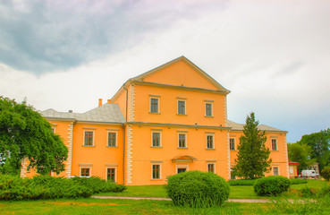 Fototapeta na wymiar Old Castle in Ternopil. Ukraine