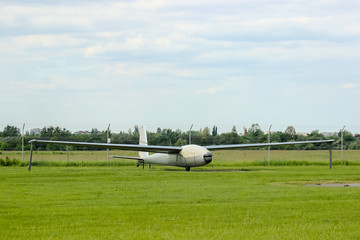 Fototapeta premium aircraft during flight aviation
