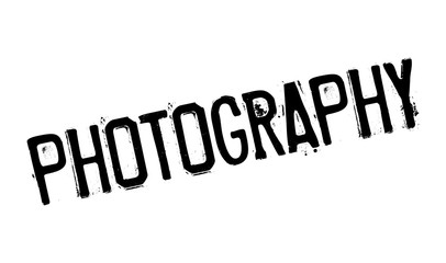 Photography rubber stamp. Grunge design with dust scratches. Effects can be easily removed for a clean, crisp look. Color is easily changed.