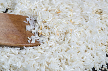 Preparing risotto.