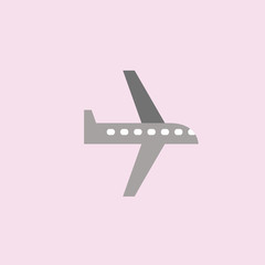 Plane Icon. flat design