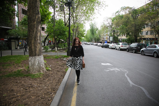 Woman Street walk