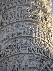 Detalle de la Columna de Trajano