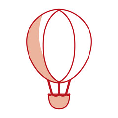 hot air ballon vector illustration graphic design