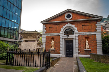 St Botolph-without-Bishopsgate is a Church of England church on the west side of Bishopsgate in the City of London, first mentioned in 1212. The church is near Bishopsgate in London, England, UK