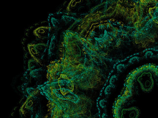 Abstract background. Digital collage.