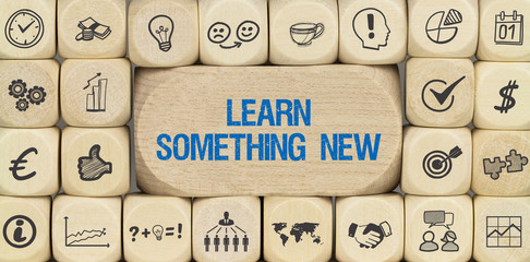 Learn Something New / Würfel mit Symbole
