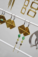 boucles d'oreilles, création artisanale
