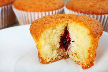 cupcake with filling