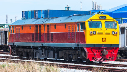 Diesel electric locomotive