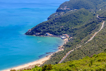 Obraz premium Parque natural da Arrábida em Setubal Portugal