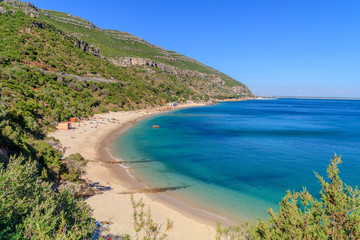 Parque natural da Arr&aacute;bida em Setubal Portugal