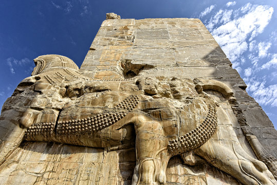 Persepolis ruins in Iran