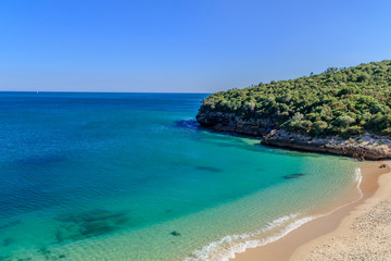 Fototapeta premium Park przyrody Arrábida w Setubal w Portugalii
