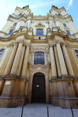 Legnica - Kościół św. Jana Chrzciciela - dwie wieże © Konrad_elx